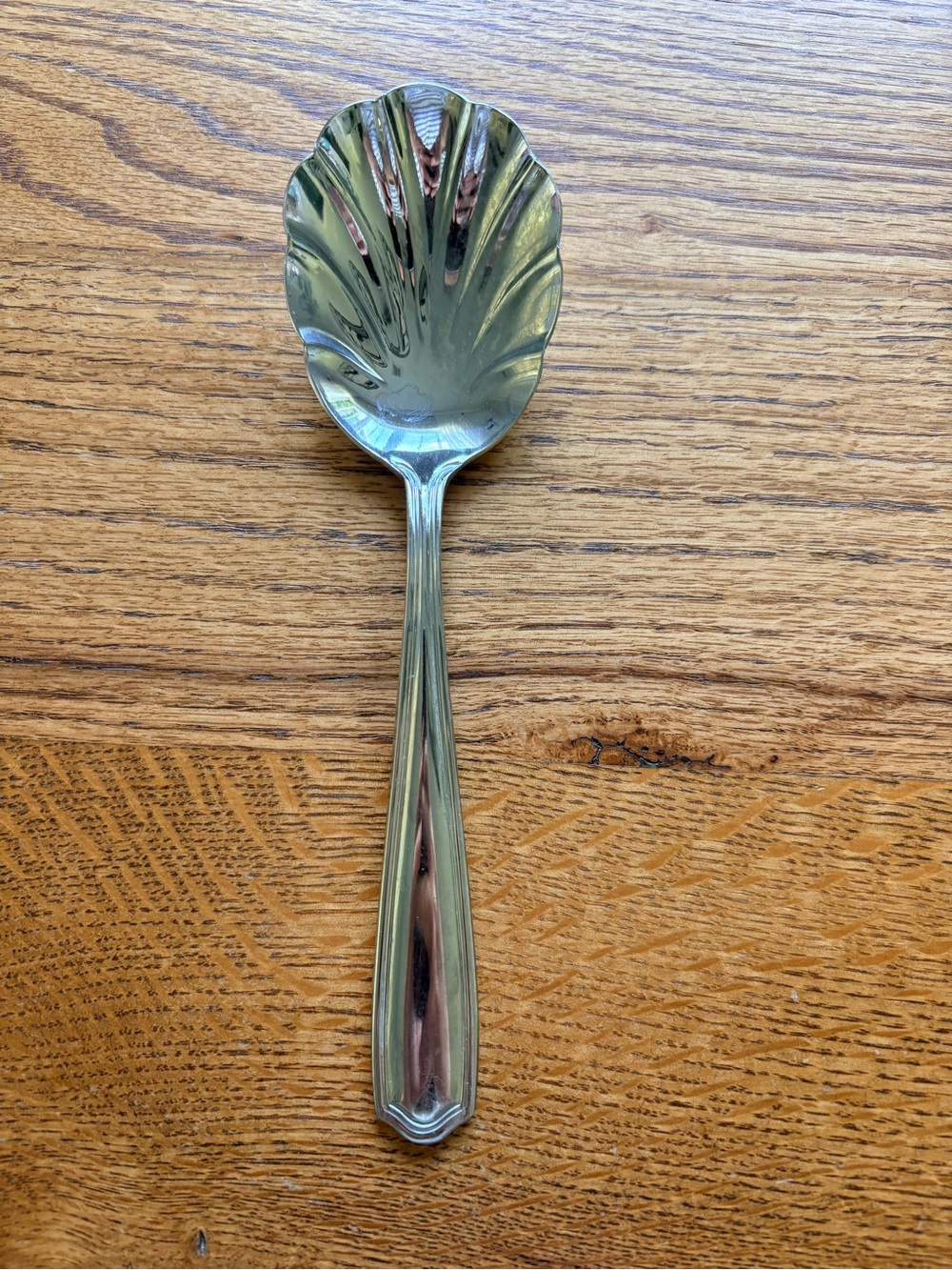 Reed & Barton Stainless Steel Casserole Serving Spoon